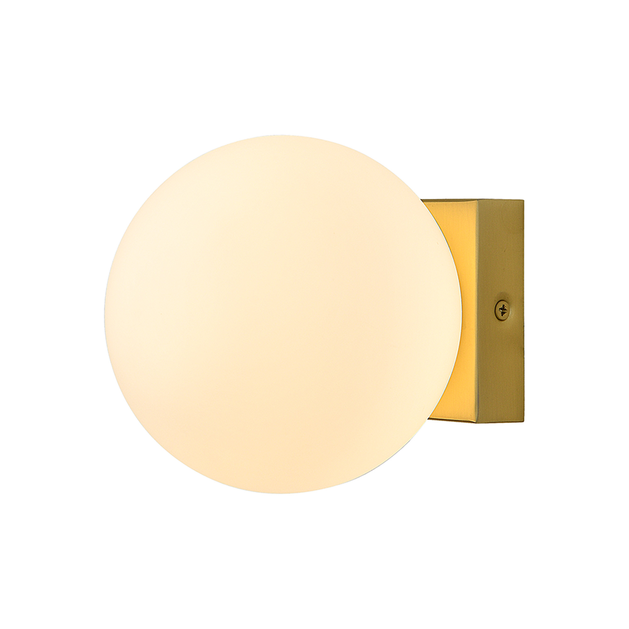 M8890  Puebla Ceiling/Wall Light, 6W LED, 3000K, 420lm, Satin Gold, 3yrs Warranty